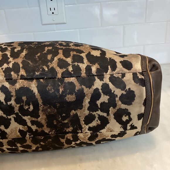 Coach Madison Ocelot Animal Print Phoebe Shoulder Bag - Picture 7 of 15